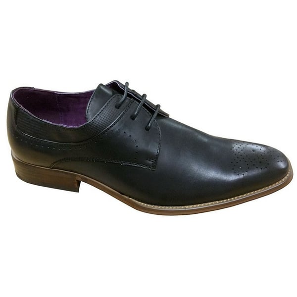 Goor Miesten 3-silmäinen siannahkainen Gibson Brogue