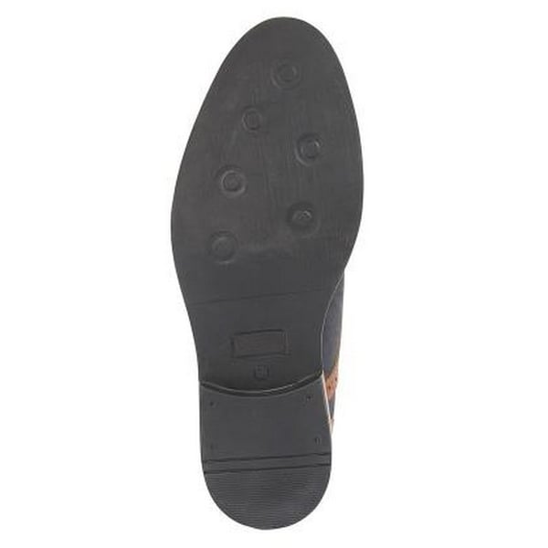 Roamers Mens 5 Eye Brogue Laced Nubuck Leather Shoe