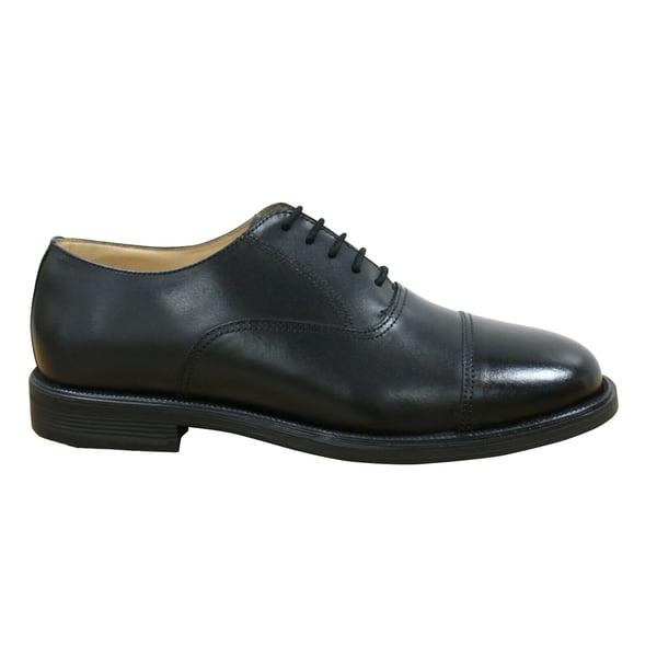 Grafters Mens Leather Capped Oxford Laced Cadet Shoe