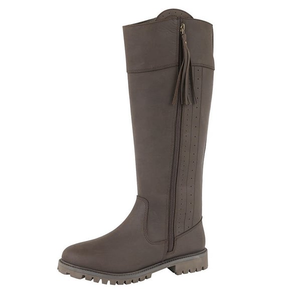 Woodland Dame/Damer Bailey Waxy Leather Country Boot til kvinder/damer