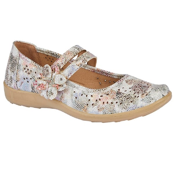 Boulevard Womens/Ladies Flower Bar Shoe
