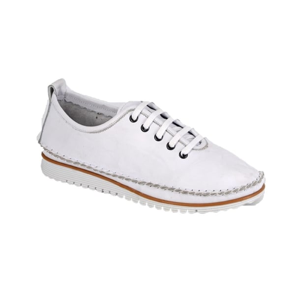 Mod Comfys Womens/Ladies Flexi Softie Leather Trainers