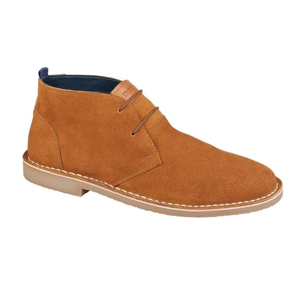 Roamers Mens Suede Desert Boots