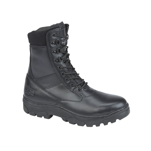 Grafters Mens Maverick Leather Combat Boots