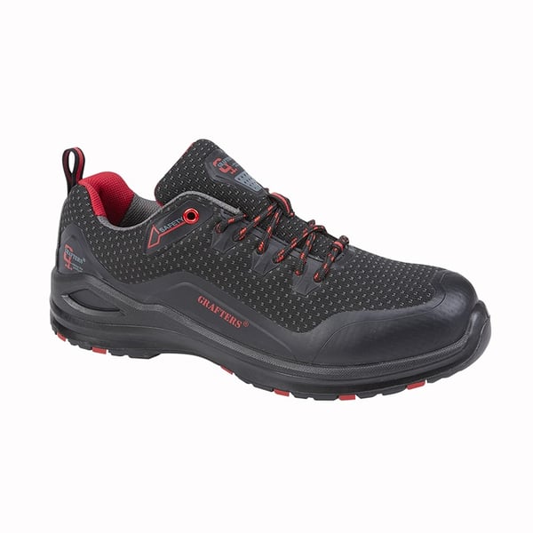 Grafters Mens Two Tone Safety Shoes