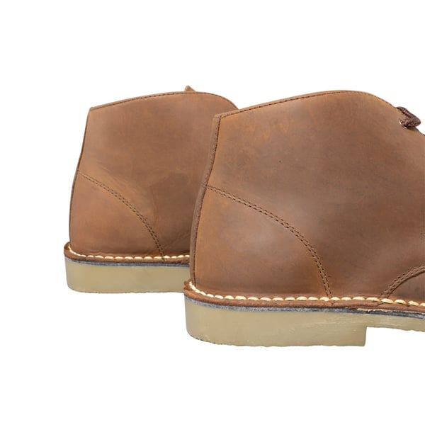 Roamers Mens Waxy Leather Fulfit Desert Boots