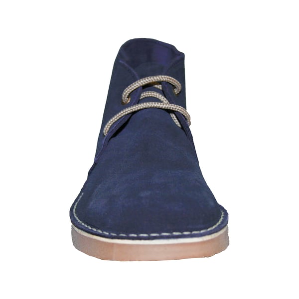 Roamers Mens Real Suede Round Toe Unlined Desert Boots