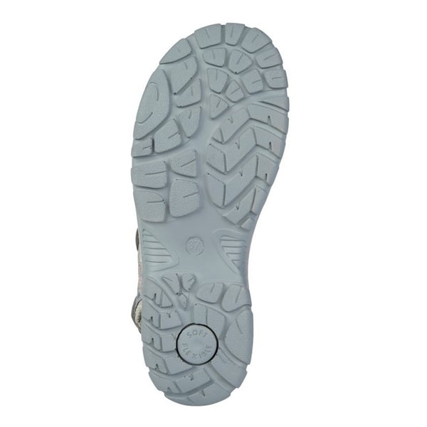 Mod Comfys Womens/Ladies Floral Leather Sports Sandals
