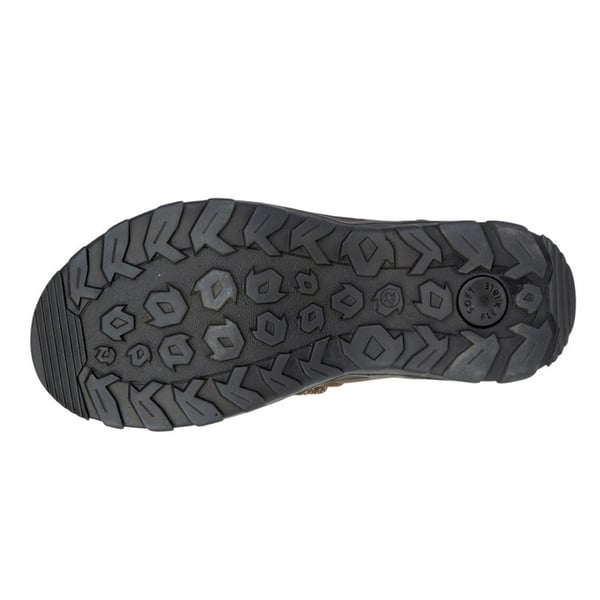 Roamers Mens Leather Flat Sports Sandals