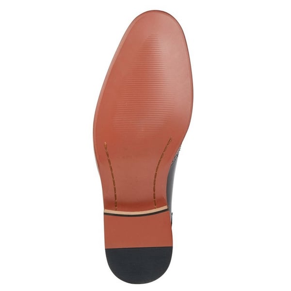 Goor Mens Twin Buckle Leather Brogues