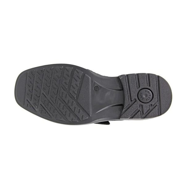 Roamers Mens Leather Touch Fastening Shoes