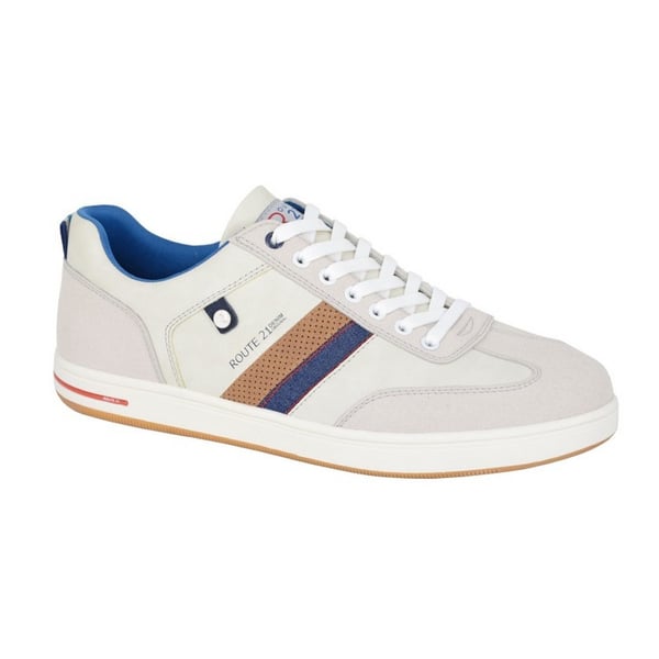 R21 Mens Stripe Casual Trainers R21 Mens Stripe Casual Trainers