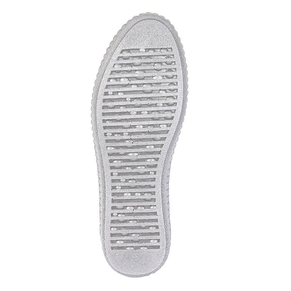 Mod Comfys Womens/Ladies Metallic Leather Casual Shoes