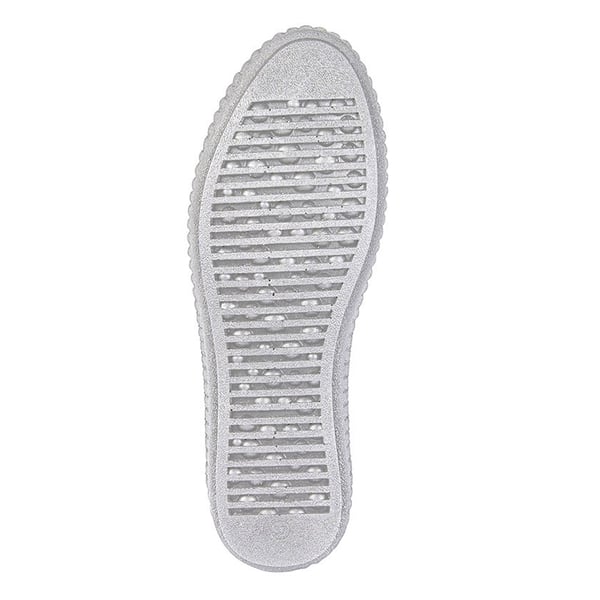 Mod Comfys Womens/Ladies Metallic Leather Casual Shoes