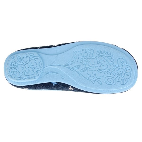 Sleepers Womens/Ladies Ellie Star Motif Mule Slippers