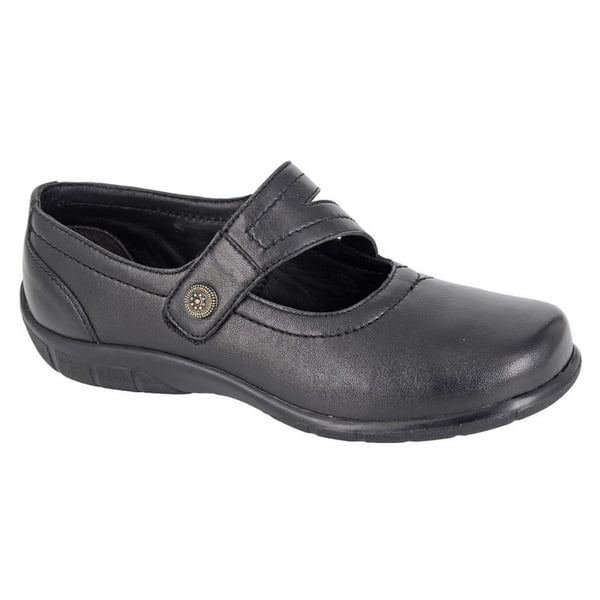 Mod Comfys Womens/Ladies Leather Superlight Shoes