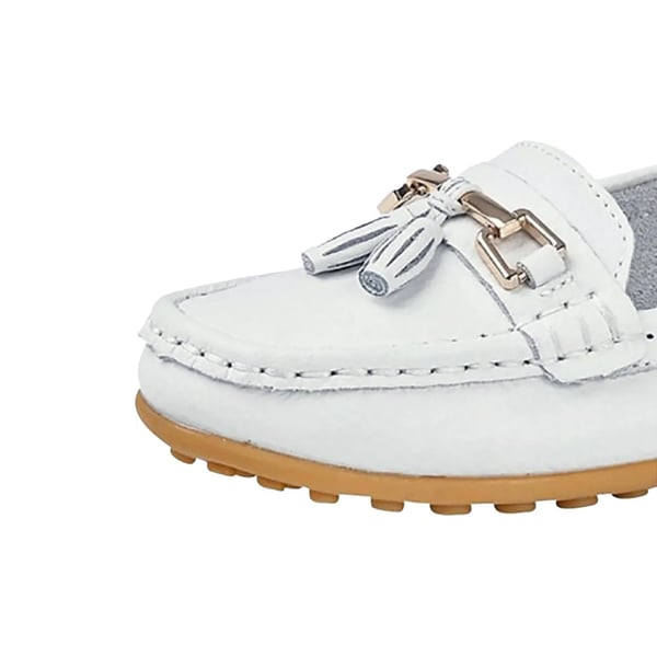 Boulevard Womens/Ladies Action Leather Saddle Loafers