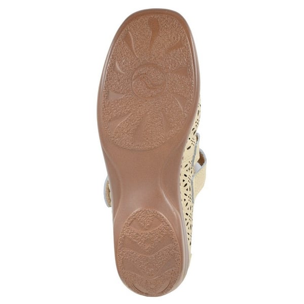 Boulevard Womens/Ladies Perforated Leather Sandals