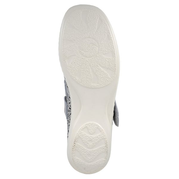 Boulevard Womens/Ladies Perforated Leather Sandals
