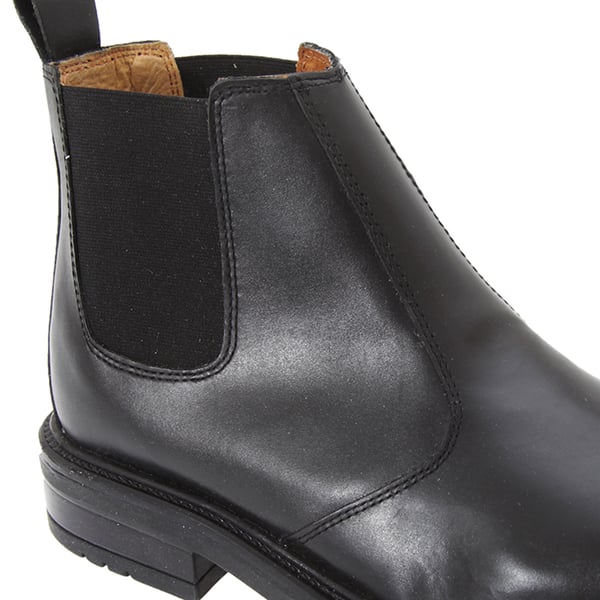 Roamers Mens Leather Quarter Lining Gusset Chelsea Boots