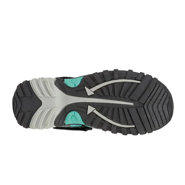 PDQ Womens/Ladies Toggle & Touch Fastening Sports Sandals