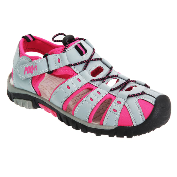 PDQ Womens/Ladies Toggle & Touch Fastening Sports Sandals