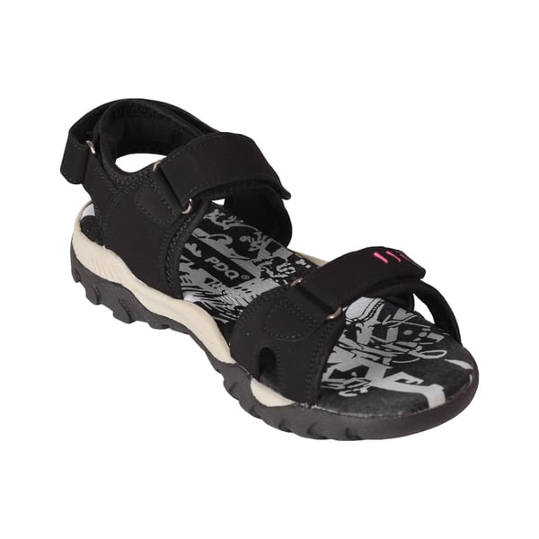 PDQ Womens/Ladies Toggle & Touch Fastening Sports Sandals
