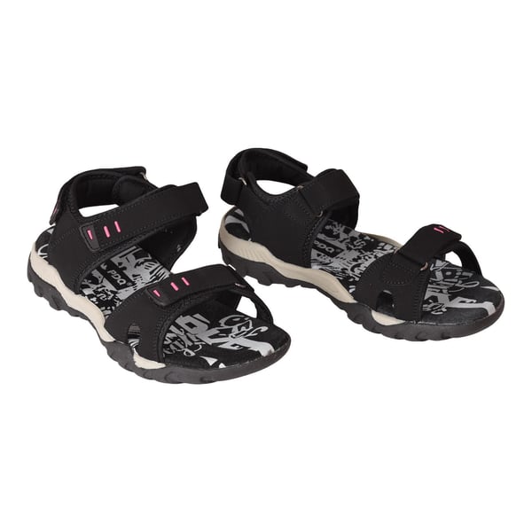 PDQ Womens/Ladies Toggle & Touch Fastening Sports Sandals