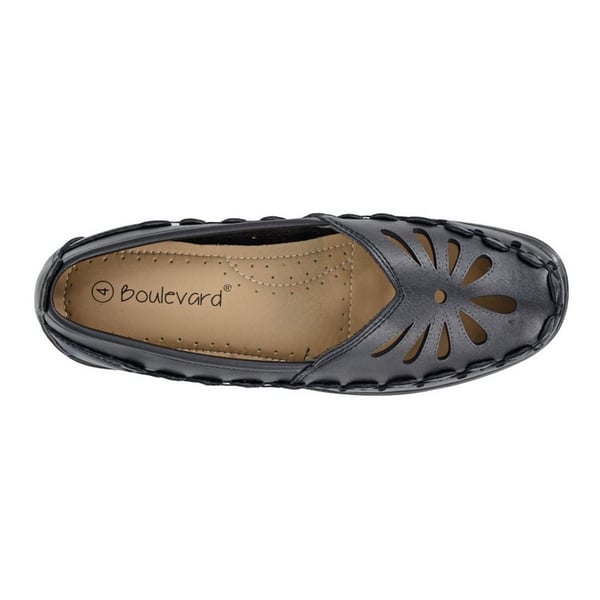 Boulevard Womens/Ladies Punched Summer Casual Shoes