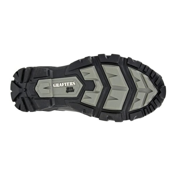 Grafters Mens Tiger Leather Combat Boots