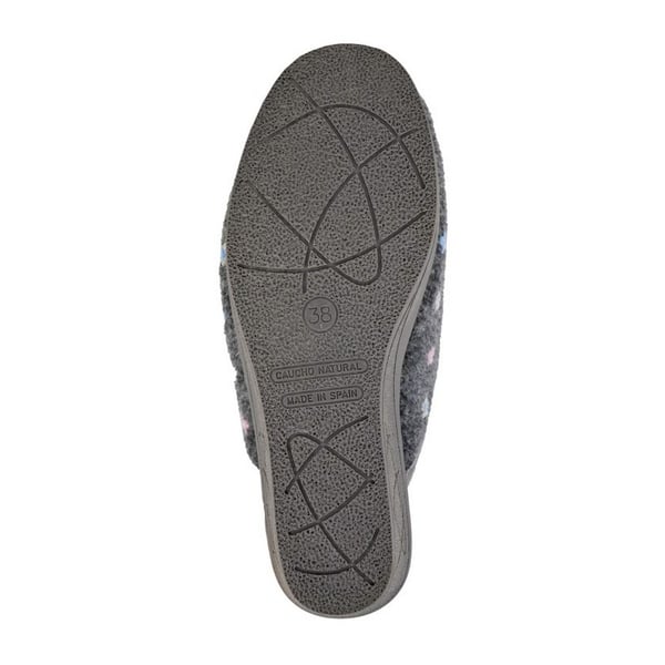 Sleepers Womens/Ladies Josephine Floral Embroidery Mule Slippers