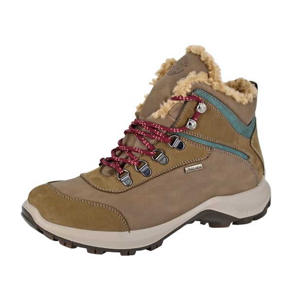 IMAC Womens/Ladies Leather Waterproof Walking Boots IMAC Womens/Ladies Leather Waterproof Walking Boots