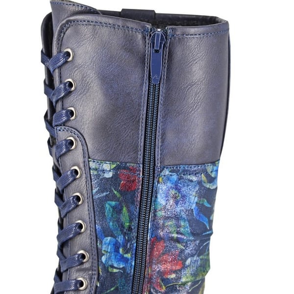 Cipriata Womens/Ladies Floral Calf Boots