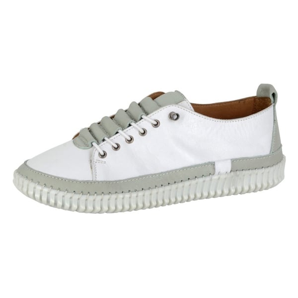Mod Comfys Womens/Ladies Softie Leather Trainers