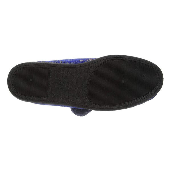 Zedzzz Womens/Ladies Janice Touch Fastening Floral Slippers