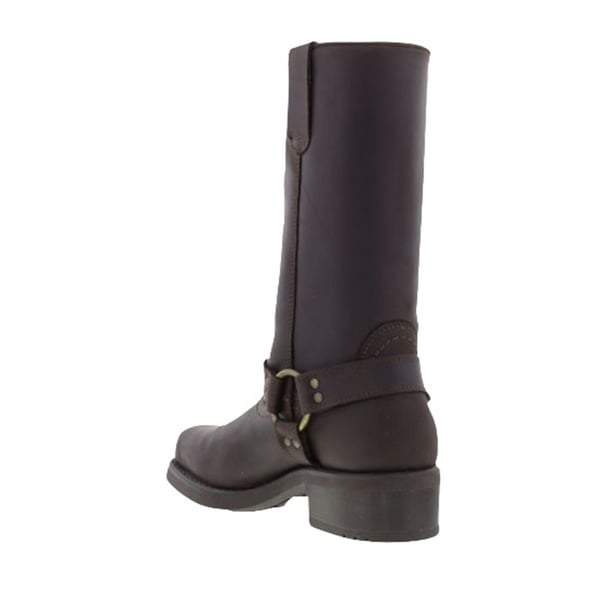 Woodland Mens High Harley Western Harness Leather Boots