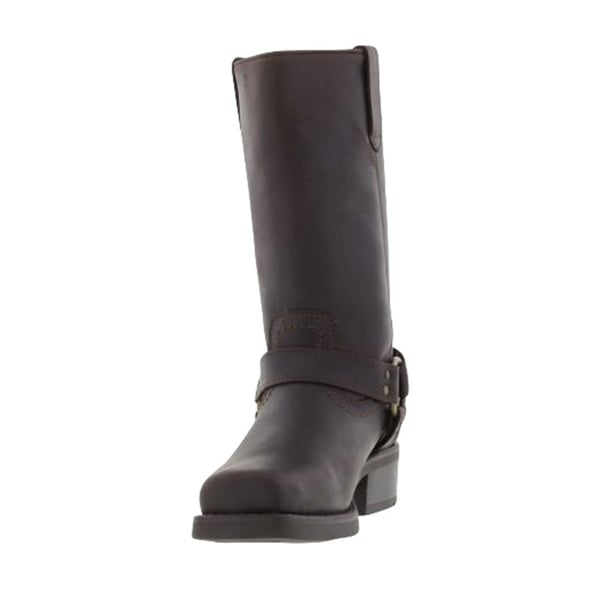 Woodland Mens High Harley Western Harness Leather Boots