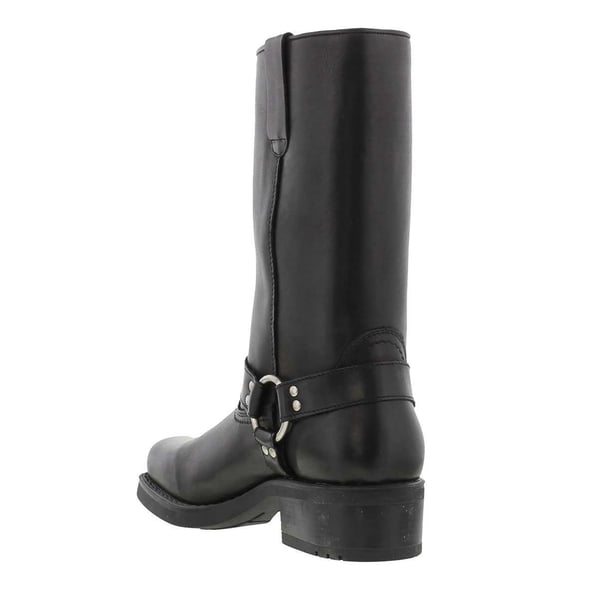 Woodland Mens High Harley Western Harness Leather Boots