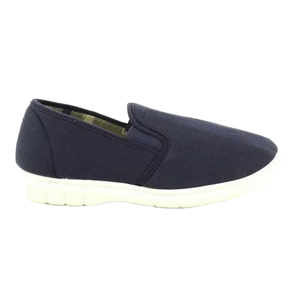 Scimitar Herre Twin Gusset Slip On Casual tekstilsko