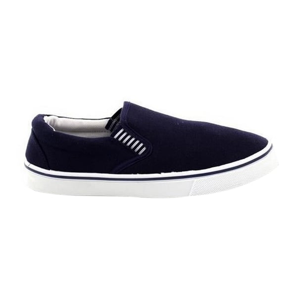 Dek Mens Gusset Casual Canvas Yachting Shoes