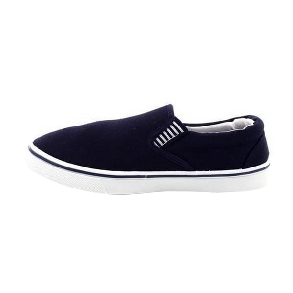 Dek Mens Gusset Casual Canvas Yachting Shoes