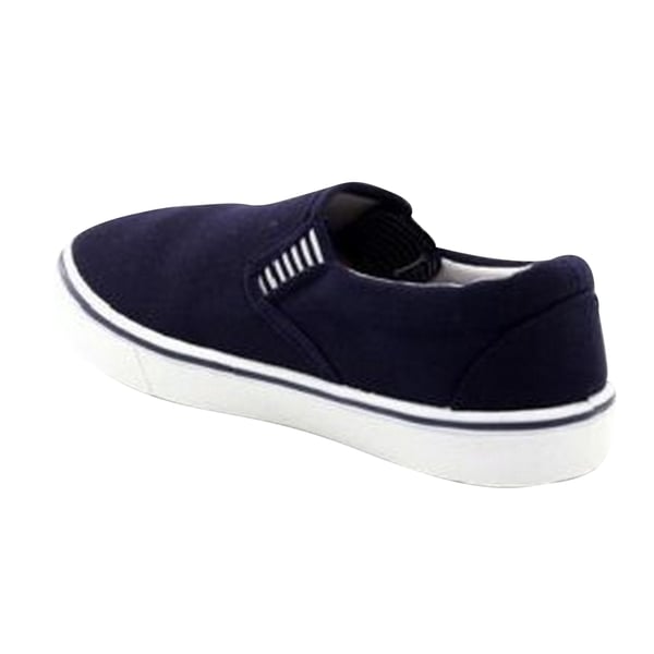 Dek Mens Gusset Casual Canvas Yachting Shoes