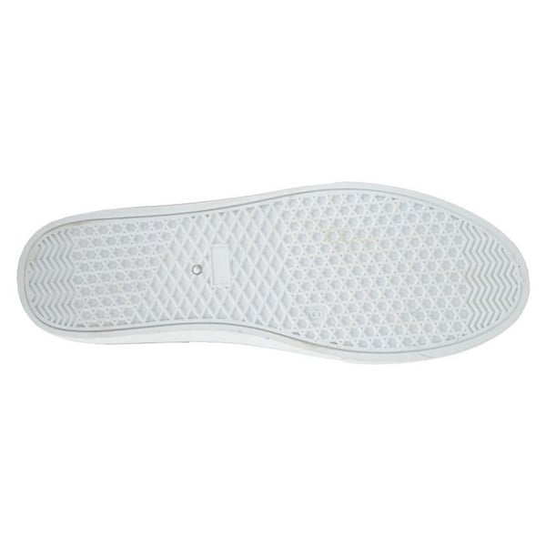 Dek Mens 4 Eye Padded Canvas Deck Shoes