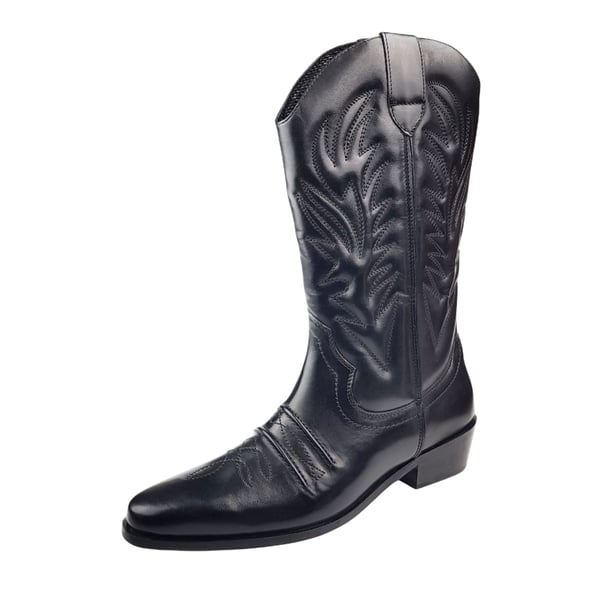 Woodland Mens High Clive Western Cowboy Boots