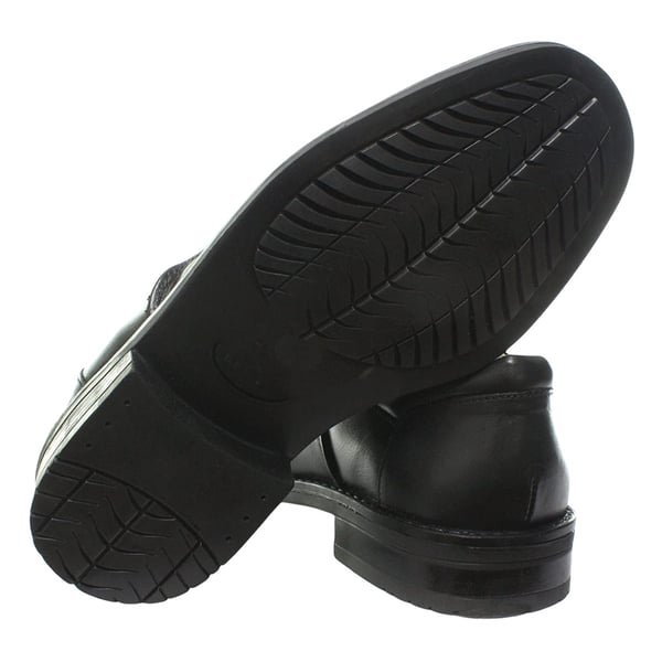 Roamers Mens Softie Leather Blind Eye Flexi Capped Oxford Shoes