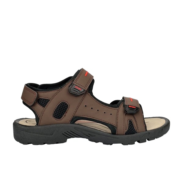PDQ Mens Triple Touch Fastening Sports Sandals
