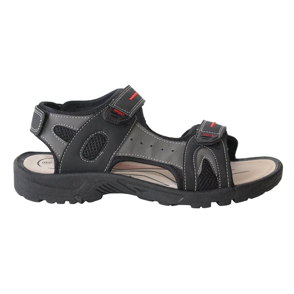 PDQ Mens Triple Touch Fastening Sports Sandals