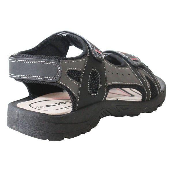 PDQ Mens Triple Touch Fastening Sports Sandals