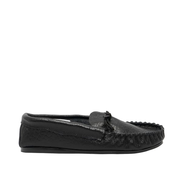 Mokkers Mens Gordon Softie Leather Moccasin Slippers