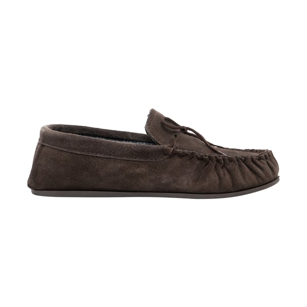 Mokkers Mens Bruce Real Suede Moccasin Slippers